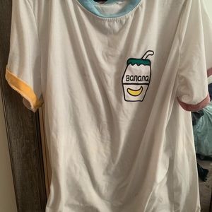 banana milk shirt